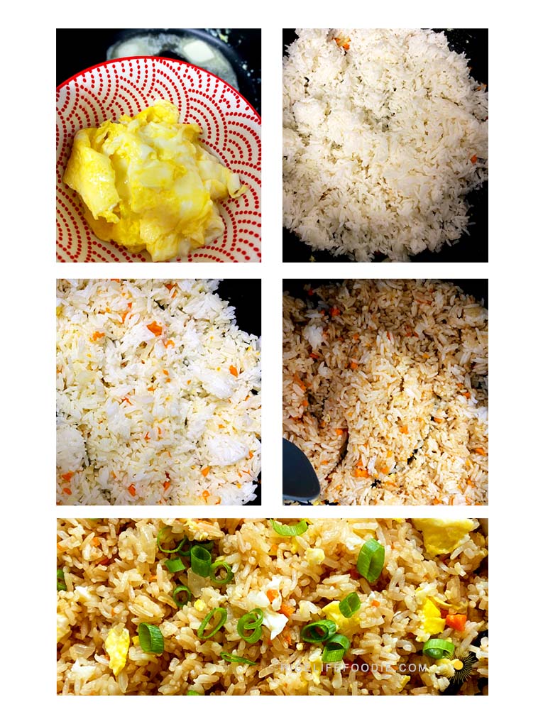 Fried Rice Step By Step EASY Fried Rice Recipe: Never Throw Away Your Leftover Rice! | Rice ...