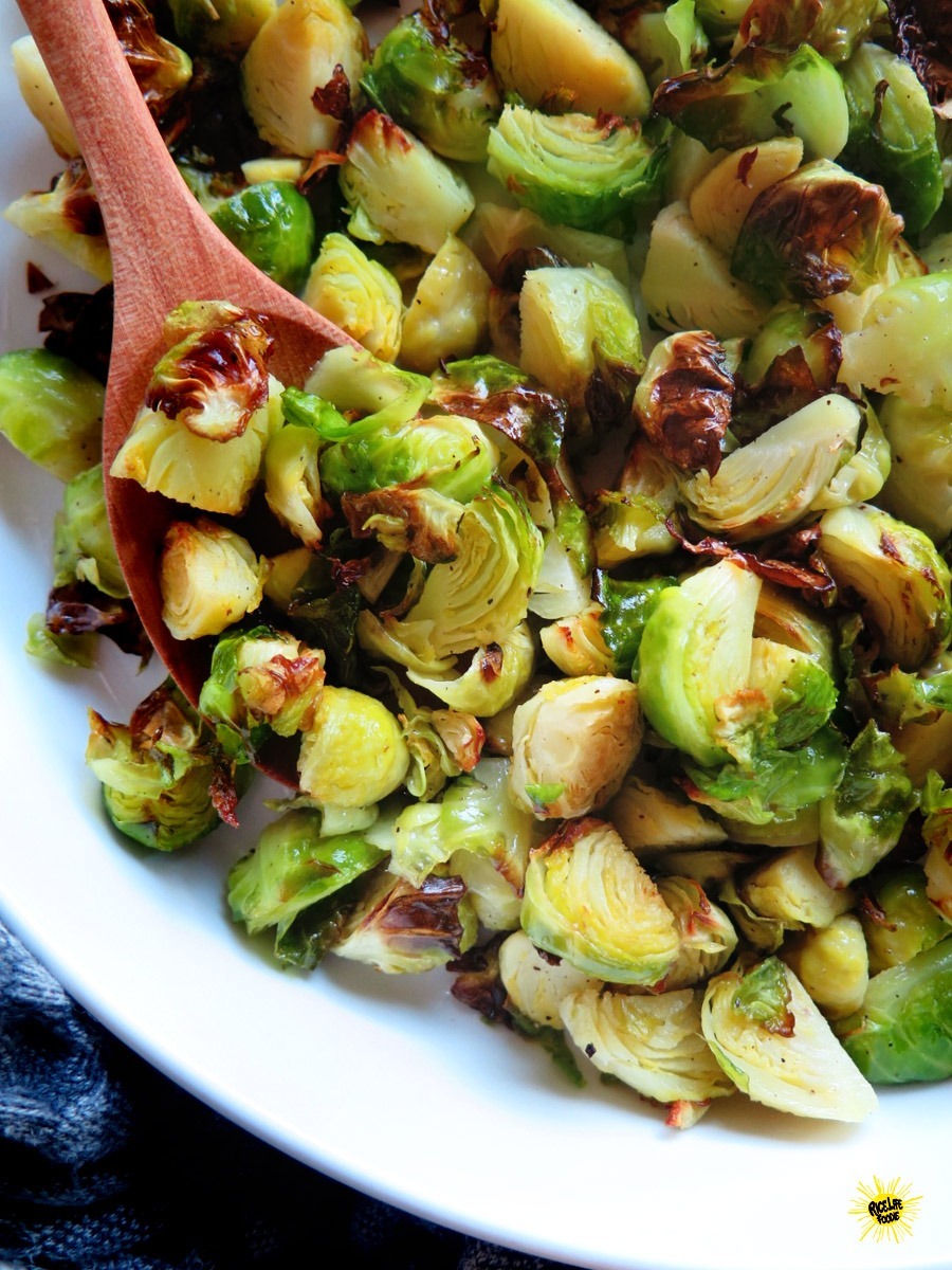 Crispy Brussels Sprouts Air Fryer Recipe with the EASIEST 5 Tips