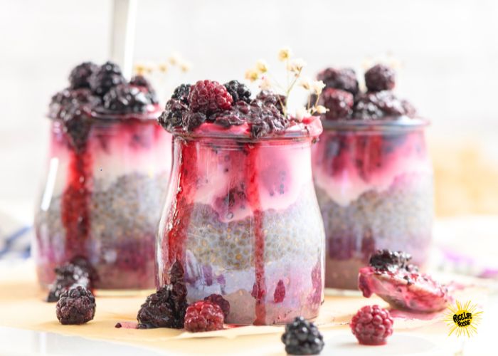 Easy Blackberry Chia Pudding Recipe