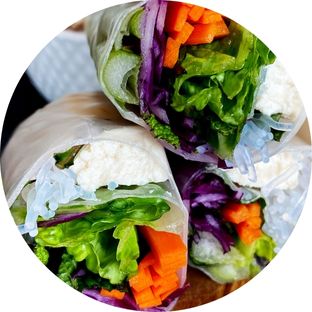 healthy asian recipes heathy filipino recipes tofu spring roll