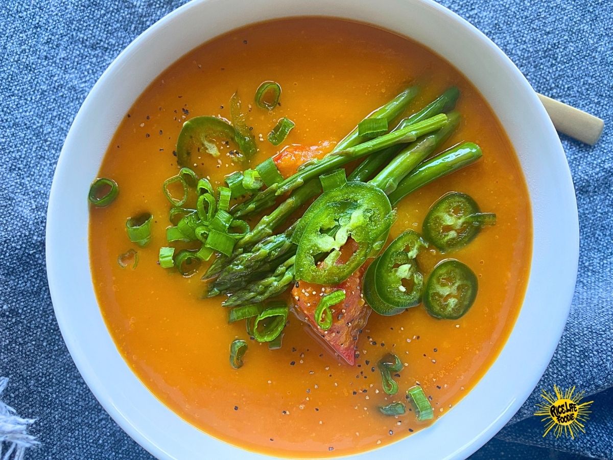 Butternut Thai Red Curry Soup is Vibrant, Healthy, Satisfying