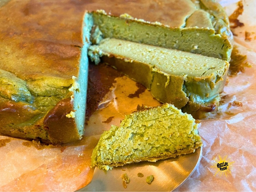 Matcha Basque Cheesecake Recipe