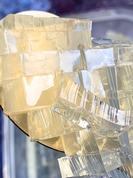 Coconut Lychee Jelly