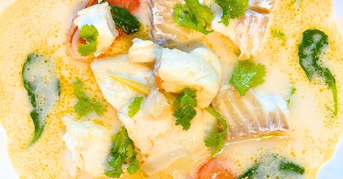 Coconut Lime Fish Soup – Easy with Restaurant-Style Flavor