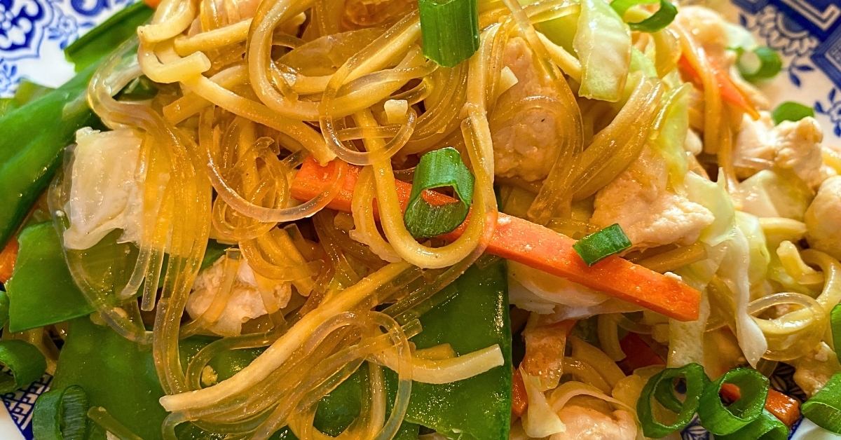 MIX MIX Pancit (Pancit Canton Wheat Noodles and Vermicelli Noodle)