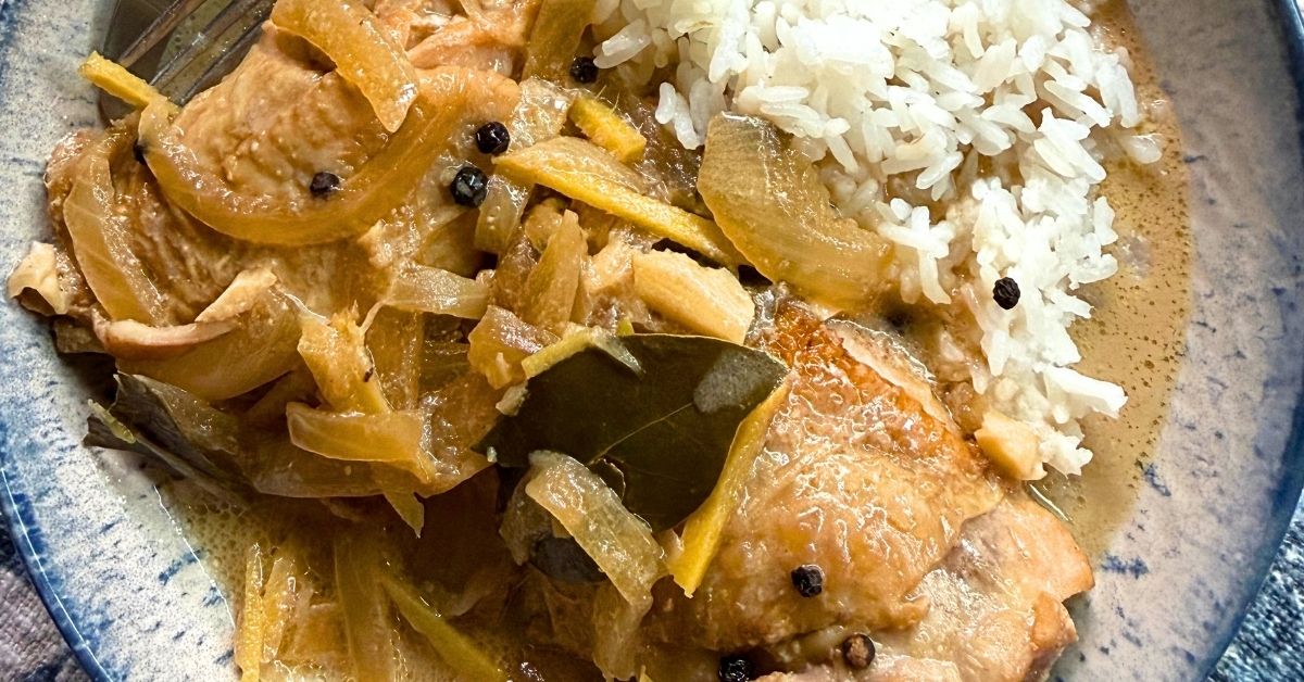 Filipino Chicken Adobo with Coconut Milk